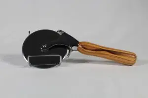 Hand Turned Olive Wood Pizza Cutter